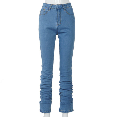 Womens Versatile Stack Jeans