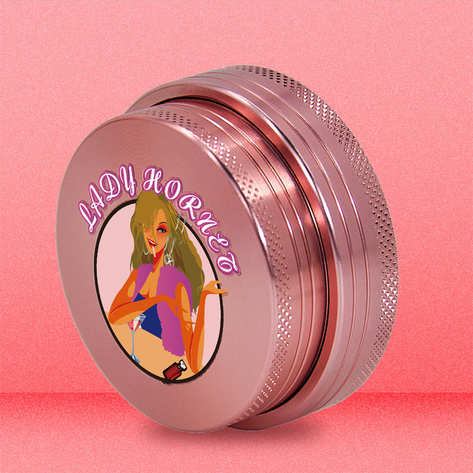 Girl Series Ultra-thin Portable  Four-Layer Grinder