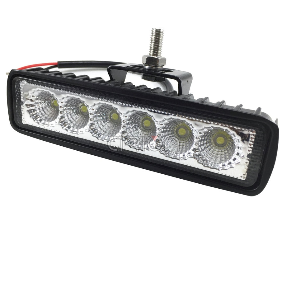 1Pcs 2Pcs 18w DRL LED Spot Flood Work Light Worklight 9-32V 4WD 12 volt led work lights for Off Road Vehicle SUV car trucks