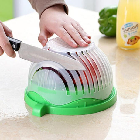 Creative Salad Cutter Fruit and Vegetable Bowl