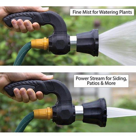 Mighty Power Hose Blaster Nozzle Lawn Garden Car Washing