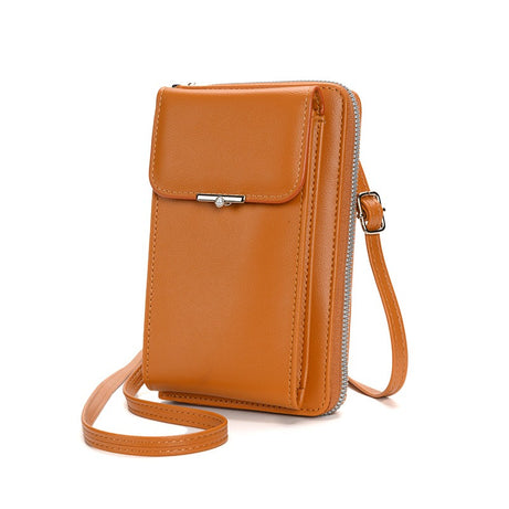 Women's Fashion Messenger Bags Small Mobile Phone Wallet Luxury Design Casual Shoulder Pocket Ladies Crossbody Purse For Female