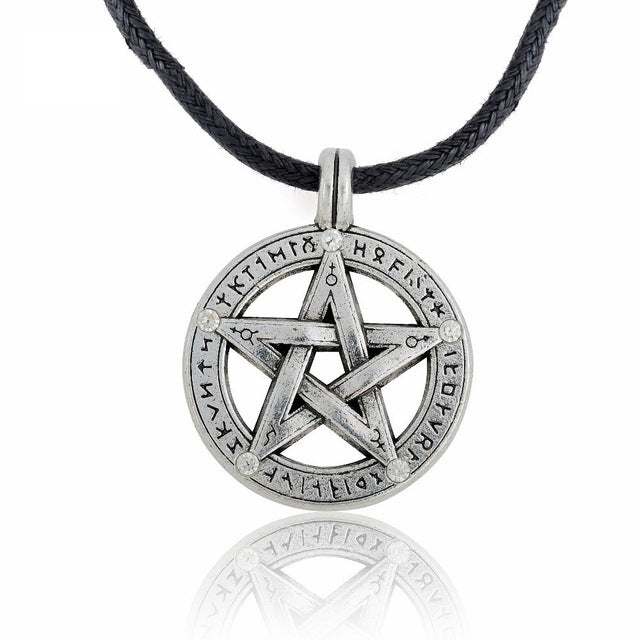 Supernatural Hebrew Pentagram Necklace