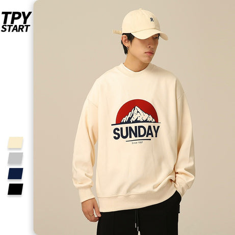 TPYSTART Mens Retro Sweater