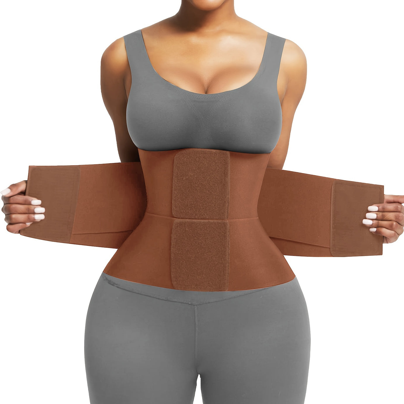 Triple Wrap Postpartum Abdominal Support Belt - Belly Bands for Waist Training, Belly Shaping, and Post Pregnancy Recovery - Adjustable, Breathable, and Comfortable Maternity Wrap